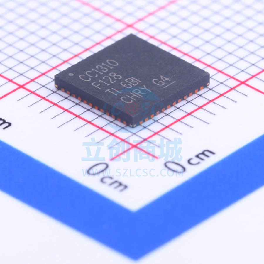 无线收发芯片 CC1310F128RGZR VQFN-48_7x7x05P TI 全新原装正品