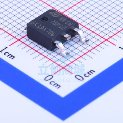 线性稳压器(LDO) L78M12CDT-TR TO-252-2(DPAK) ST(意法半导体)