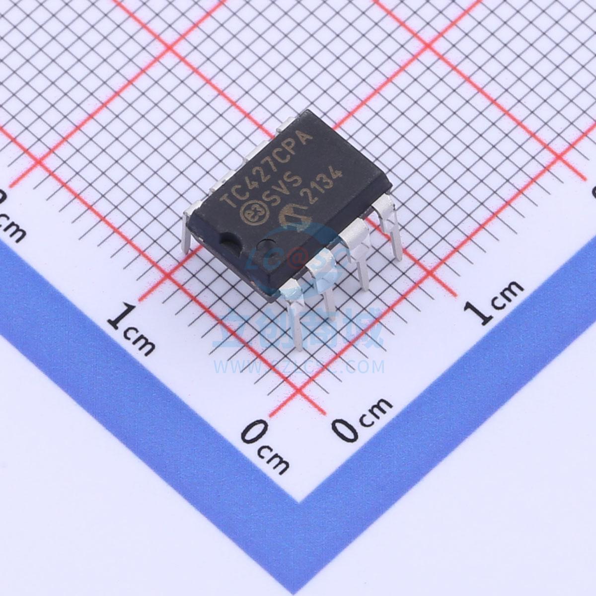 栅极驱动IC TC427CPA PDIP-8 MICROCHIP(美国微芯)