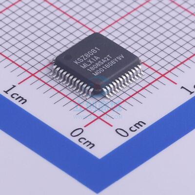 以太网芯片 KSZ8081MLXIA-TR QFN-48 MICROCHIP(美国微芯)