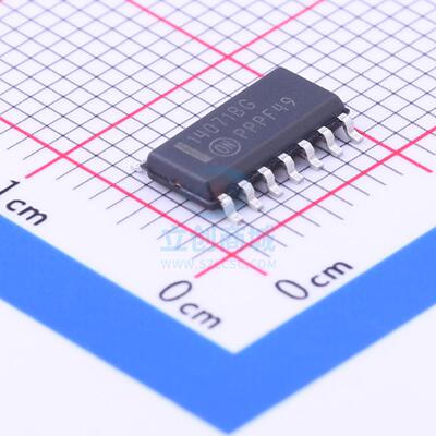 逻辑门 MC14071BDR2G SOIC-14_150mil ON 全新原装进口