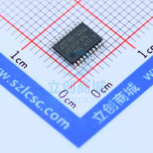 单片机(MCU/MPU/SOC) STM8S103F3P6TR TSSOP-20 ST 全新原装进口