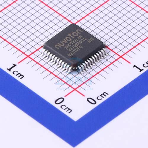 单片机(MCU/MPU/SOC) NUC029LAN LQFP-48_7x7x05P NUVOTON(新唐)