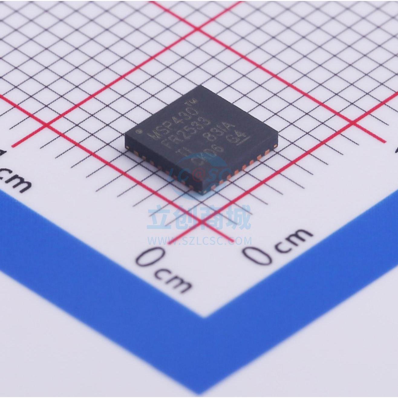 单片机(MCU/MPU/SOC) MSP430FR2533IRHBR VQFN-32 TI 全新原装进