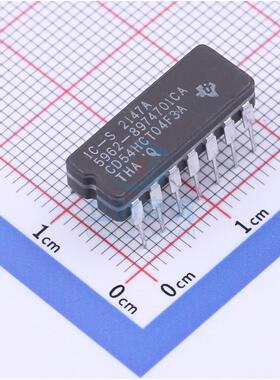 反相器 CD54HCT04F3A CDIP-14 TI 全新原装正品