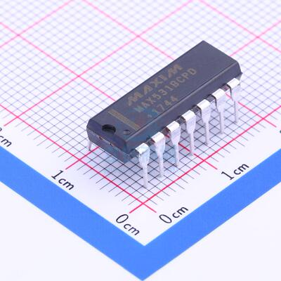 数模转换芯片DAC MAX531BCPD+ DIP-14 MAXIM 全新原装正品