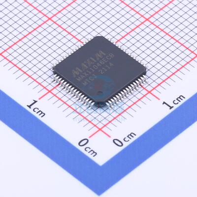模数转换芯片ADC MAX11046ECB+ TQFP-64_EP(10x10)  全新原装进口