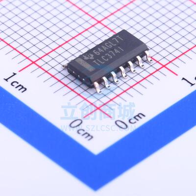 比较器 TLC374IDR SOIC-14_150mil TI()
