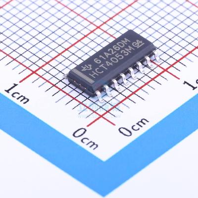 模拟开关/多路复用器 CD74HCT4053M96 SOIC-16_150mil TI(原装