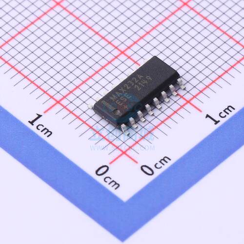 RS232芯片 MAX232AESE+ SOIC-16 MAXIM 全新原装进口