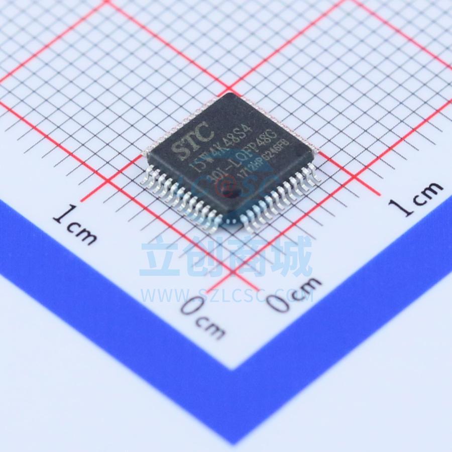 单片机(MCU/MPU/SOC) STC15W4K48S4-30I-LQFP48 LQFP-48_7x7x05P