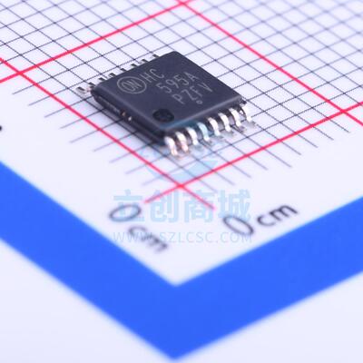 寄存器 MC74HC595ADTR2G TSSOP-16 ON 全新原装进口