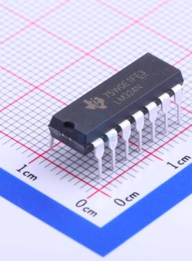 运算放大器 LM324N DIP-14 TI()
