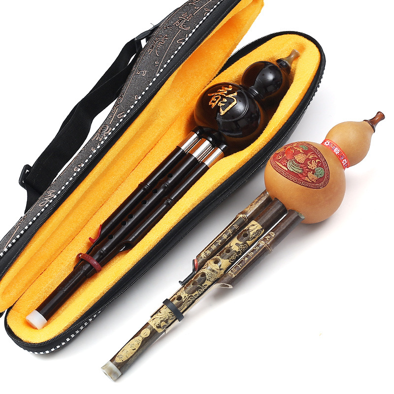 民族葫芦丝小学生专用七孔C调降B调紫竹初学者入门成年人儿童乐器