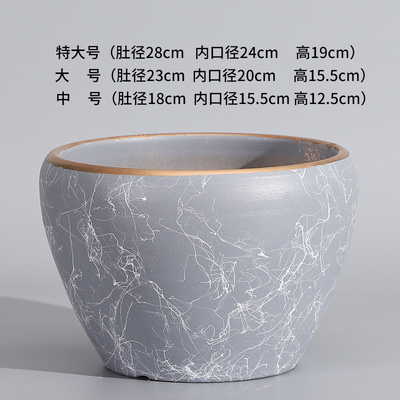 陶瓷花盆特大号北欧风格绿萝盆栽