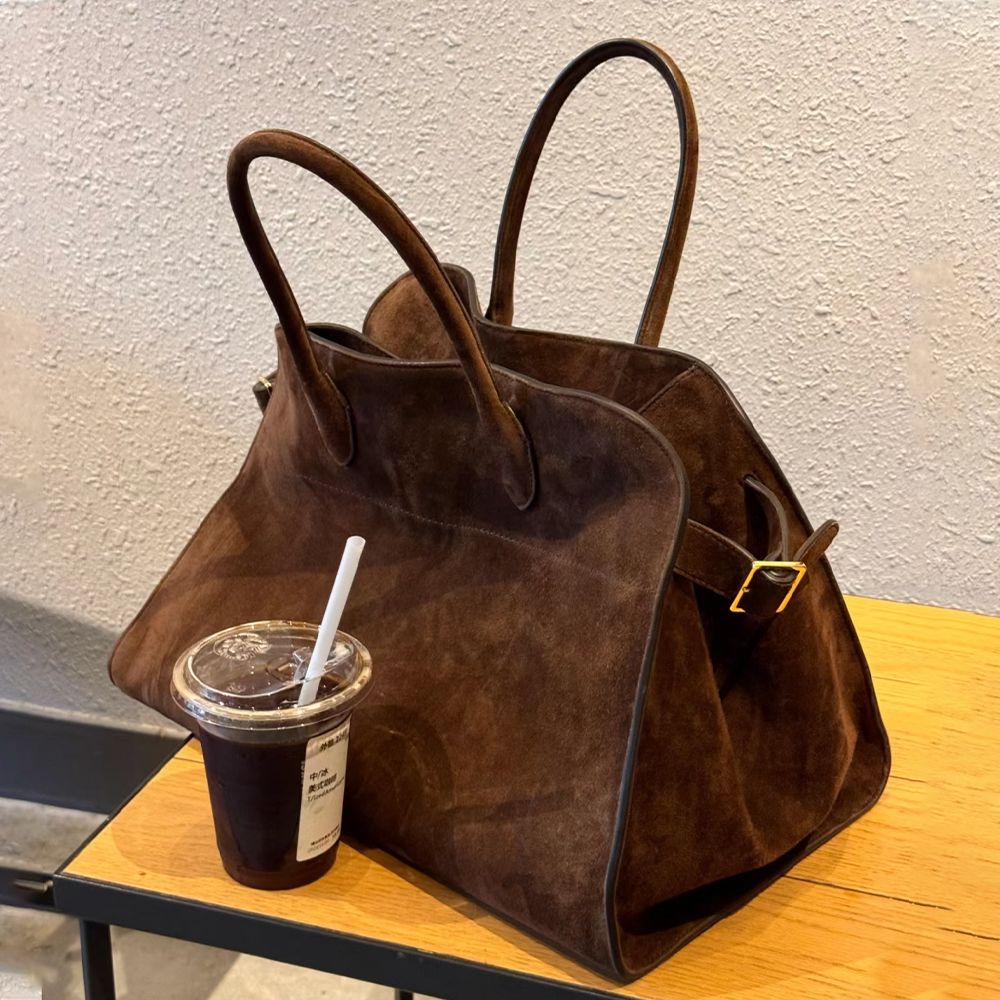 小众大容量托特包女手提公文包