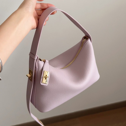 小众腋下包女高级感真皮饭盒包