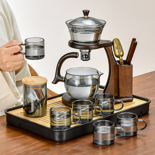 轻奢高档茶壶加厚耐高温玻璃茶具