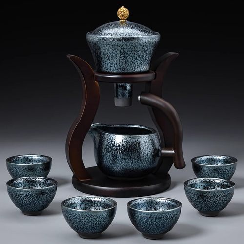 建盏茶具茶杯高档轻奢油滴盏杯