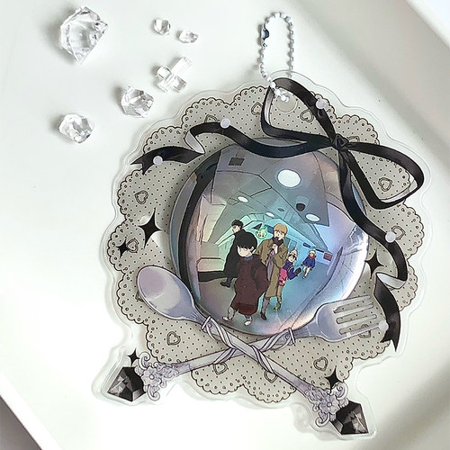 歪瓜出品PVC餐盘谷美谷子收纳袋