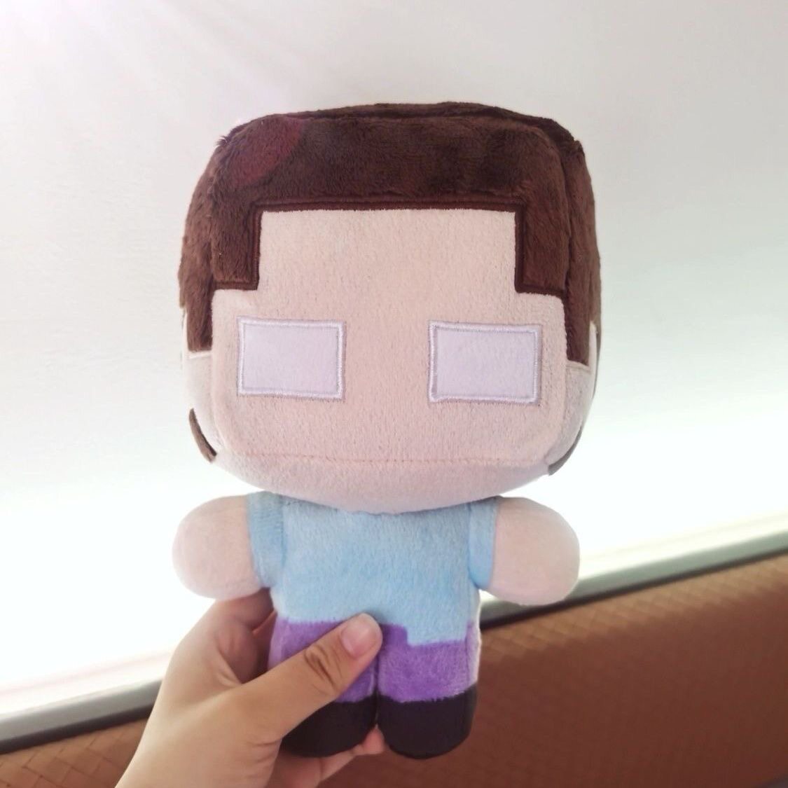 Minecraft我的世界玩偶him属性20cm棉花娃娃正版游戏周边可爱公仔