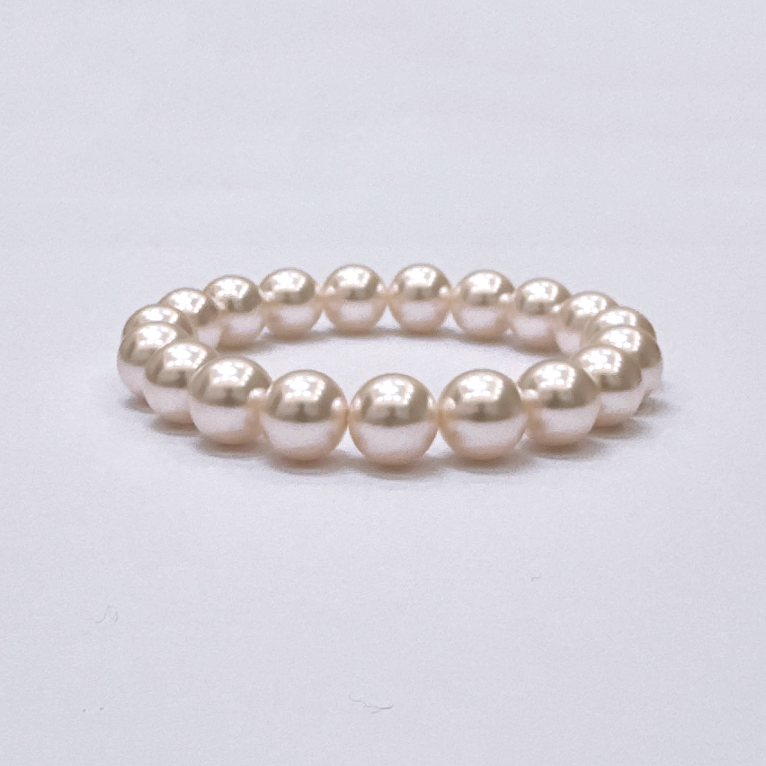 10-11mm樱花粉弹力绳施家贝珠手链SLA106,饰品/流行首饰/时尚饰品新,手链,淘宝优惠券,粉丝福利购,淘宝优惠卷