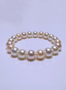 10-11mm莫兰迪混彩弹力绳手链SLA109