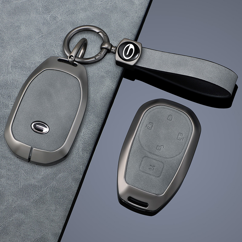 适用2023款广汽传祺m8宗师版钥匙套传奇GM8至尊旗舰新能源车包扣