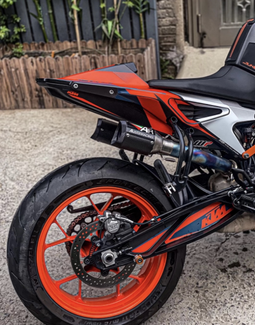 适用ktmduke250duke390rc390排气改装 ktm250天蝎排气ktm790排气