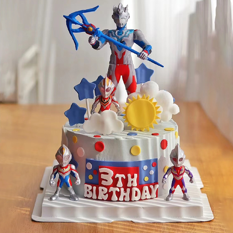 深圳动物奶油泽塔奥特曼恐龙蛋糕