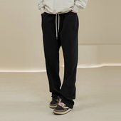 直筒宽松百搭裤 烦恼 春季 美拉德微喇弹力长裤 子男潮 Octopusl美式