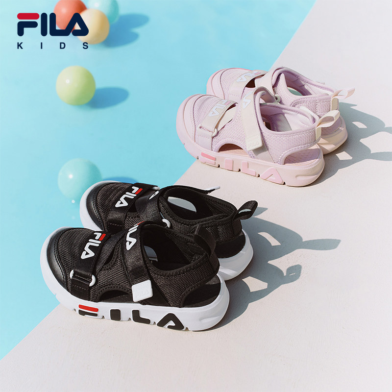 软糖|FILA斐乐儿童童鞋凉鞋2026夏季新款男童女孩童运动鞋沙