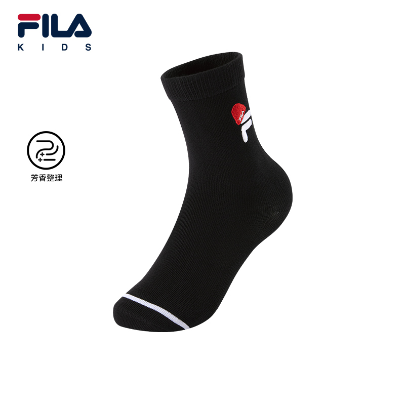 FILA斐乐中性小童中腰袜