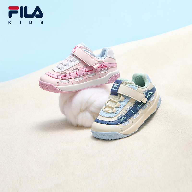 FILA斐乐男童女童复古跑鞋