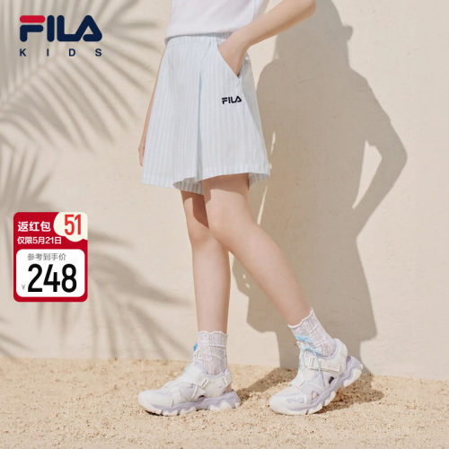 FILA斐乐女童梭织五分裤