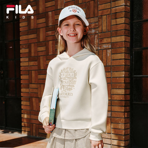 FILA斐乐中大童连帽卫衣