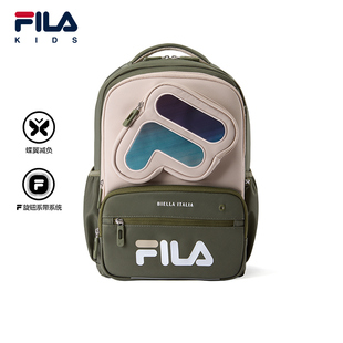 FILA斐乐儿童书包2026年春季 男女中大童蝶翼一到六年级双肩包 新款