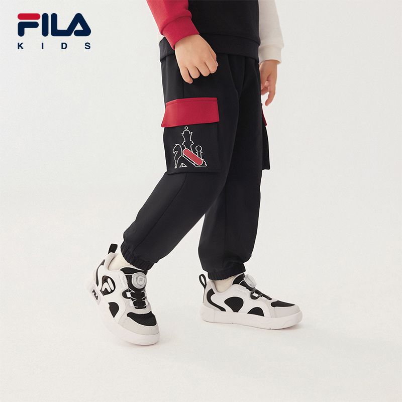 FILA斐乐小童梭织长裤