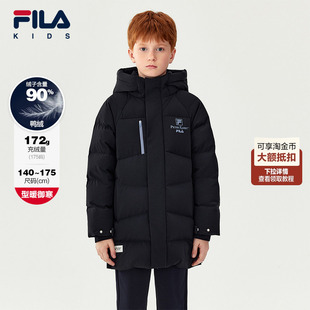 新款 彼得兔联名儿童羽绒服男童2025年冬季 中大童保暖外套 FILA
