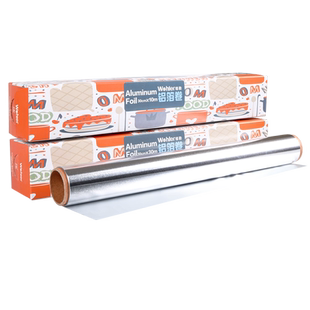 维勒锡纸铝箔纸烤箱家用空气炸锅烘焙纸加厚一次性家用铝箔