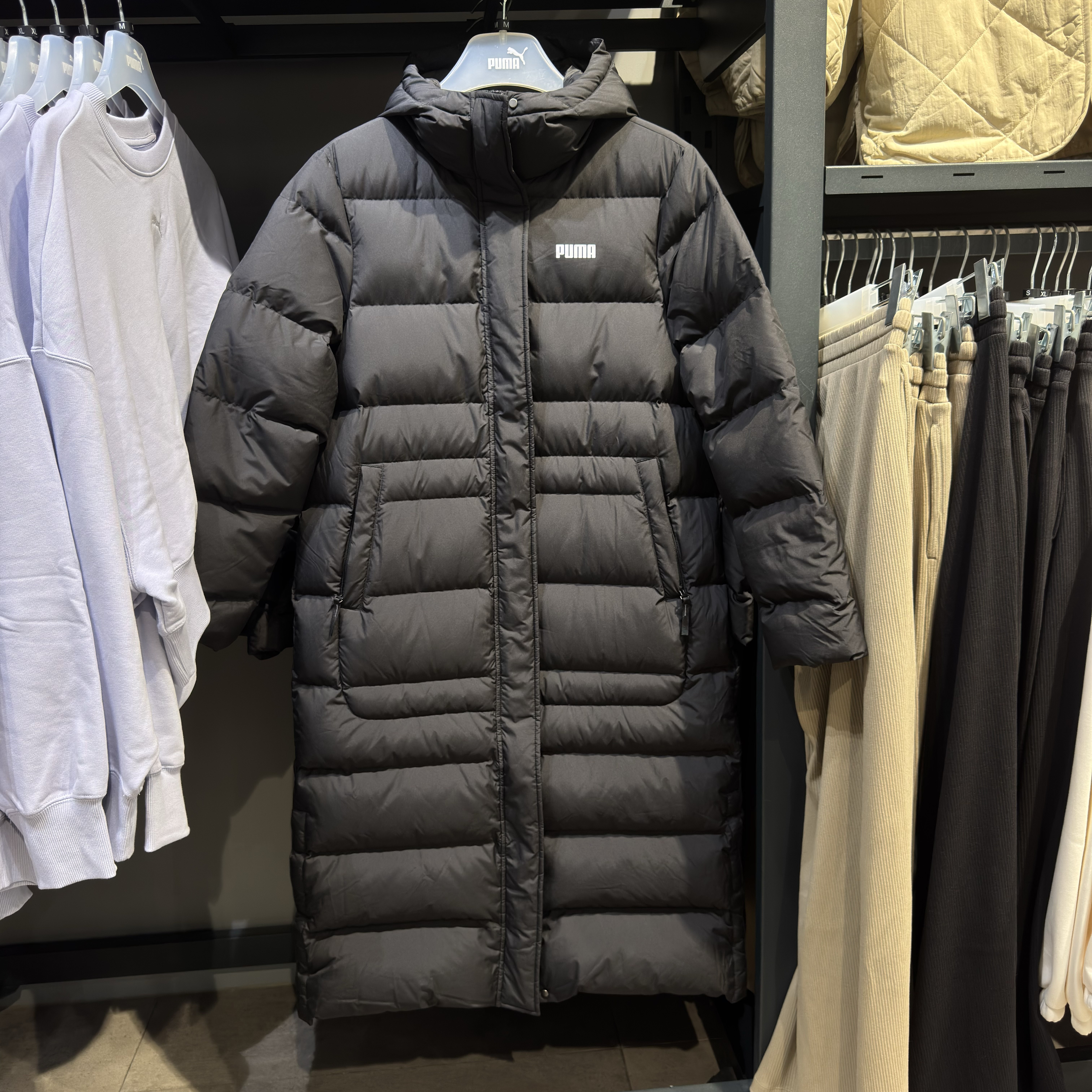 PUMA彪马新款冬季女子防风防水拒寒保暖长款鸭绒外套羽绒服692775,运动服/休闲服装,运动羽绒服,淘宝优惠券,粉丝福利购,淘宝优惠卷