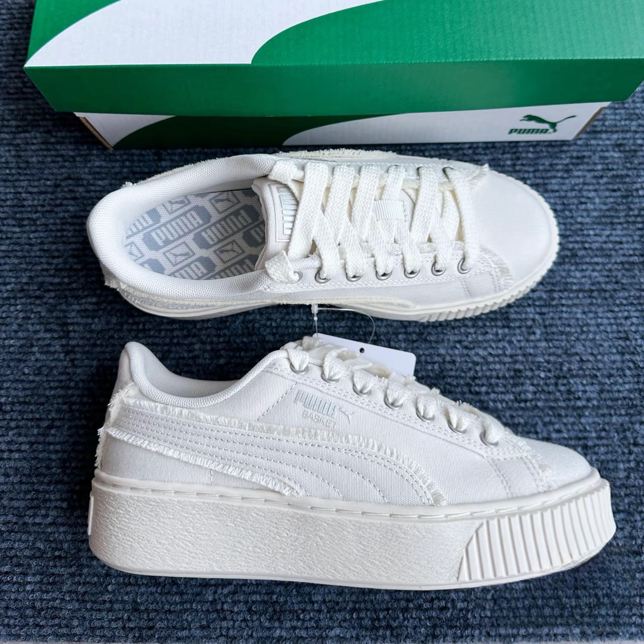 PUMA彪马女子百搭厚底休闲板鞋