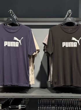 PUMA彪马夏季男女同款休闲短袖