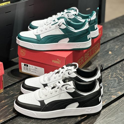 PUMA彪马男女同款复古低帮轻便皮面百搭运动休闲板鞋400326