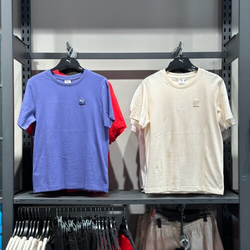 PUMA彪马男女同款百搭纯棉短袖