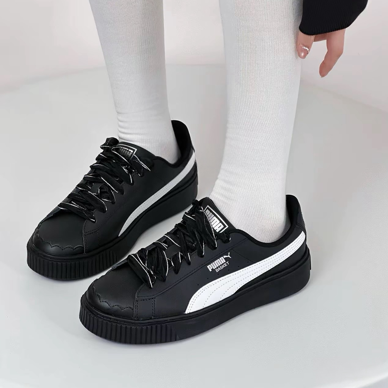 PUMA彪马女子花瓣增高厚底