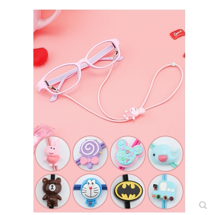 绑带保护柔软眼镜绳子挂绳防滑儿童链子防掉落挂脖带眼睛小童CD