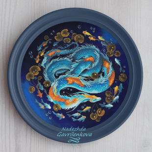 弹弹十字绣 D1227龙-深渊之舞 自配DMC/R线十字绣套件 非印花