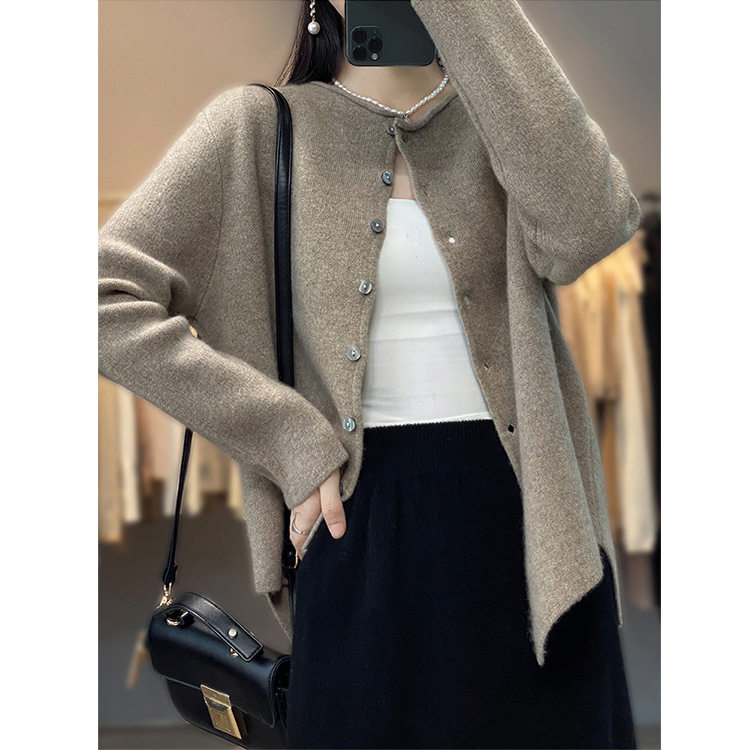 开衫女短款针织衫秋冬季新款纯色打底毛衣外套上衣秋冬,女装/女士精品,短外套,淘宝优惠券,粉丝福利购,淘宝优惠卷