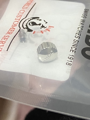 旺角适配美度把头舵手M005431A把头表把表冠把杆配件